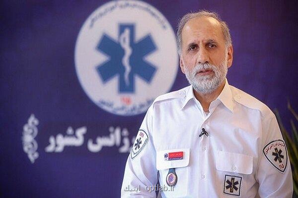 انجام بیشتر از ۱۰۰ هزار مأموریت توسط اورژانس