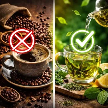 ۵ دلیل علمی که نشان می دهد باید قهوه را کنار بگذارید و چای سبز بنوشید